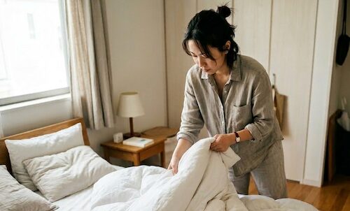 羽毛布団を長持ちさせるカバーリングの習慣化